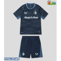 Feyenoord Bortedraktsett Barn 2025-26 Kortermet (+ Korte bukser)